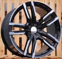 Indlæs billede til gallerivisning R21x10.5 5X112 ET 43 66.6 FE246 Black Polished (MB) For BMW