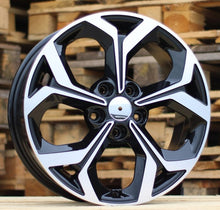Indlæs billede til gallerivisning R17x7 5X114.3 ET 53 67.1 FE175 Black Polished (MB) For KIA (P+Z5)
