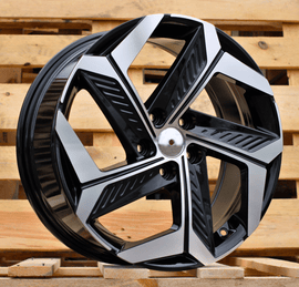 R19x7.5 5X114.3 ET 51 67.1 D1926 (BK1224) Black Polished (MB) For HYUND (K4+R) (NEW MODEL)