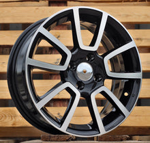 Indlæs billede til gallerivisning R15x6 4X98 ET 35 58.1 BK746 Black Polished (MB) For FIAT (R)