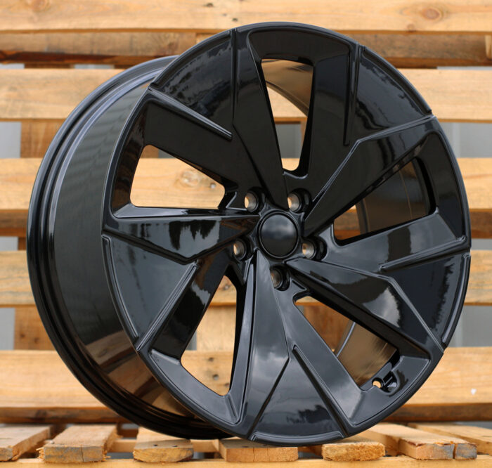 R20x8 5X112 ET 45 57.1 I5647 Black (BL) For VW (Z5) (ID.4/ID.5 (Front)