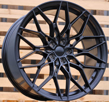 Indlæs billede til gallerivisning R19x9 5X120 ET 35 72.6 IN292 (Y1091) Black Half Matt (BLHM) For BMW (K4) (Rear+Front)