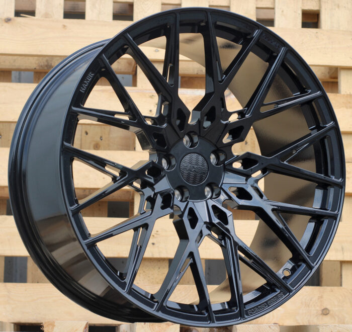 R21x10.5 5X112 ET 30 66.6 HXF03 Black (BL) For HAXER (K3) (FORGED (NEW Model)