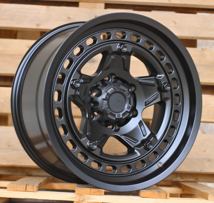R18x9 6X139.7 ET 0 110.1 JT186 Black Matt (BM) For 4X4 (K3)