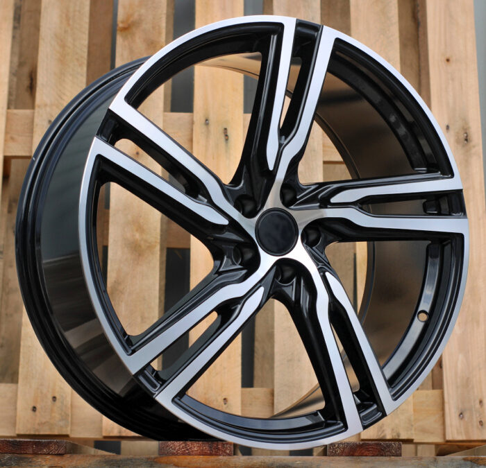 R20x8.5 5X108 ET 42 63.3 FE161 (BK5399) Black Polished (MB) For VOLVO (P)