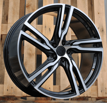 Indlæs billede til gallerivisning R21x9 5X108 ET 38.5 63.3 FE161 (BY1793) Black Polished (MB) For VOLVO (K4)