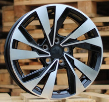 Indlæs billede til gallerivisning R15x6 5X100 ET 40 57.1 XE277 Black Polished (MB) For VW (R)