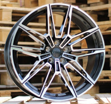 Indlæs billede til gallerivisning R18x8 5X120 ET 34 72.6 I0294 (BYD1677) Black Polished (MB) For BMW (P+Z2+P1+Z3) (Front+Rear)