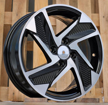 Indlæs billede til gallerivisning R15x6 4X100 ET 48 54.1 Y1169 Black Polished (MB) For HYUND (R+L1) (New Model)
