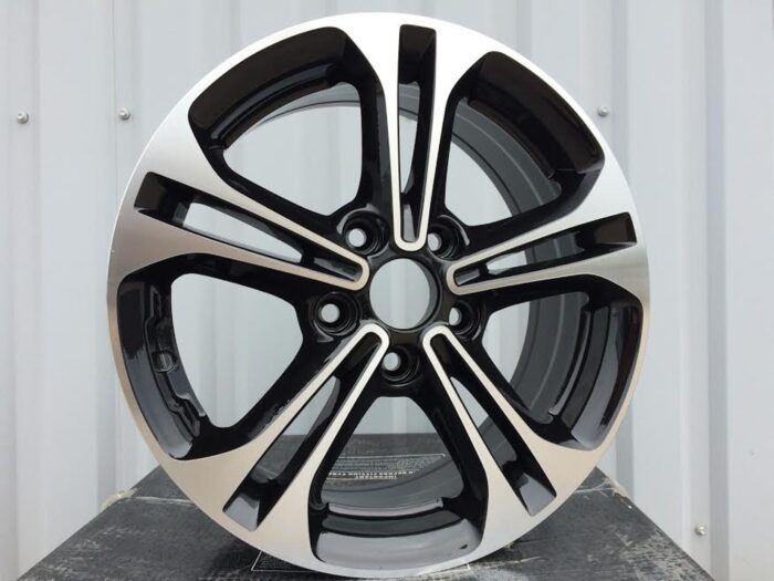 R16x6.5 5X114.3 ET 46 67.1 BK766 Black Polished (MB) For HYUND (R)