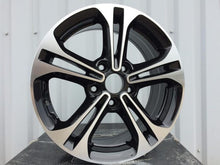 Indlæs billede til gallerivisning R16x6.5 5X114.3 ET 46 67.1 BK766 Black Polished (MB) For HYUND (R)