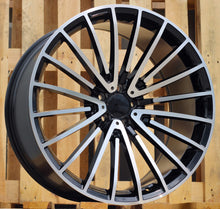 Indlæs billede til gallerivisning R21x9 5X112 ET 34 66.6 MR532 (BY1779) Black Polished (MB) For MER (P+Z1) (Rear+Front)