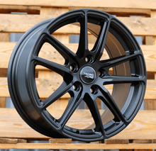 Indlæs billede til gallerivisning R16x7 5X112 ET 42 66.6 B1155 Black Half Matt (BLHM) For RACIN