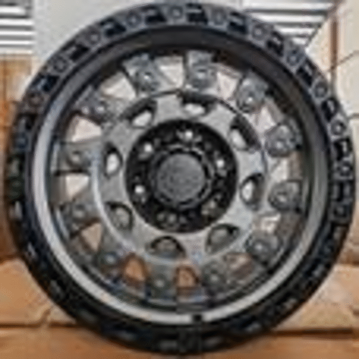 R17x9 6X139.7 ET 0 110.1 H974D Black Matt (BM) For 4X4 (Z5) (FUEL Style)