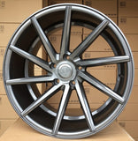 R19x8.5 5X112 ET 35 66.5 B1058 Grey (GR) For RACIN (P2+Z1) (LEFT SIDE (Style Vossen)