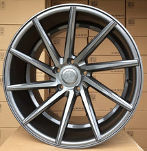 Indlæs billede til gallerivisning R19x8.5 5X120 ET 35 72.6 B1058 Grey (GR) For RACIN (P+P2+Z1) (LEFT SIDE (Style Vossen)