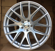 Indlæs billede til gallerivisning R19x9.5 5X120 ET 38 72.6 BK663 Polished Silver (MS) For BMW (K4+P) (Rear+Front)