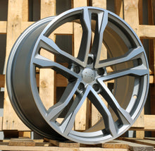 Indlæs billede til gallerivisning R19x8.5 5X112 ET 35 66.6 D5520 Grey Polished Half Matt (MGHM) For AUD (K7)