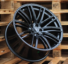 Indlæs billede til gallerivisning R21x10 5X112 ET 19 66.5 B1274 (BK5494) Black (BL) For PORCH (K4) (Rear+Front)