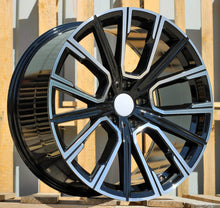 Indlæs billede til gallerivisning R20x10 5X112 ET 41 66.6 B5836 Black Polished (MB) For BMW (P) (Rear+Front)
