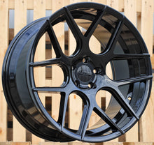 Indlæs billede til gallerivisning R17x8 5X120 ET 20 74.1 SSA03 (HX022) Black (BL) For HAXER (P2+Z1+Z4) (Rear+Front)