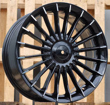 Indlæs billede til gallerivisning R17x8 5X120 ET 34 72.6 BK273 (BY1023) Black+Polished Lip (BLPL) For BMW (Z3+Z6)