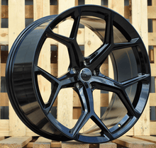 Indlæs billede til gallerivisning R20x9 5X112 ET 30 66.5 I5598 Black (BL) For AUD (Z6)
