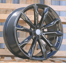 Indlæs billede til gallerivisning R20x9.5 5X112 ET 43 66.6 H3263F Black (BL) For BMW (Z6) (X3) HYBRID FORGED (Rear+Front)