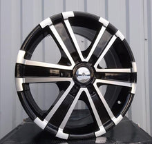 Indlæs billede til gallerivisning R17x7.5 6X139.7 ET 40 92.5 BY572 Black Polished (MB) For 4X4 (K7)