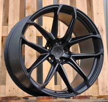 Indlæs billede til gallerivisning R20x10 5X112 ET 19 66.5 Y5985B (IN5593) Black Half Matt (BLHM) For PORCH (P2) (Rear+Front)