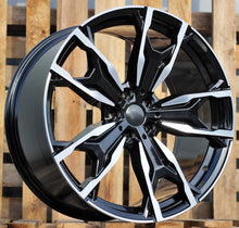 Indlæs billede til gallerivisning R20x8 5X112 ET 27 66.6 Y0204 Black Polished (MB) For BMW (K4+P+Z4) (X3 (Rear+Front)