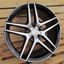 Indlæs billede til gallerivisning R19x8.5 5X112 ET 45 66.6 BK967 Black Polished (MB) For MER