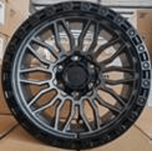 Indlæs billede til gallerivisning R17x9 6X139.7 ET 0 110.1 H975D Black Matt (BM) For 4X4 (Z5) (FUEL Style)