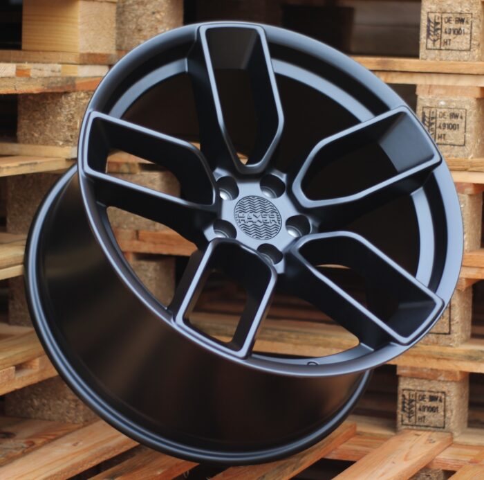 R20x9.5 5X115 ET 18 71.5 HX031 (IN5581) Black Half Matt (BLHM) For HAXER (P2+P1) (Rear+Front)