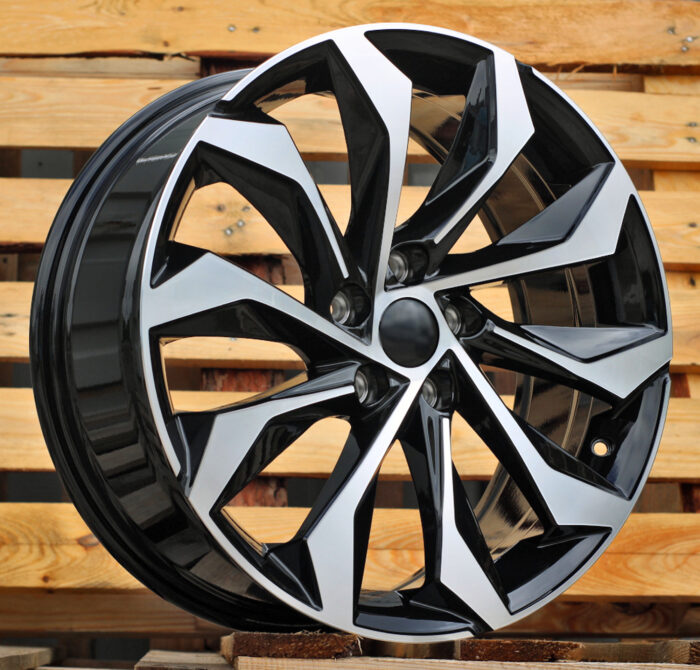 R18x7.5 5X112 ET 40 57.1 I1139 Black Polished (MB) For SKODA (K8) (Kodiaq New Model)