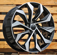Indlæs billede til gallerivisning R18x7.5 5X112 ET 40 57.1 I1139 Black Polished (MB) For SKODA (K8) (Kodiaq New Model)