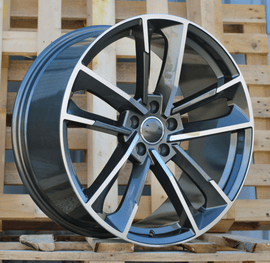 R19x8.5 5X112 ET 27 66.5 XFE81 (A5395) Grey Polished (MG) For AUD (P)
