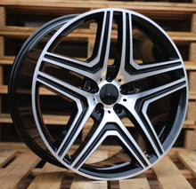 Indlæs billede til gallerivisning R16x7.5 5X112 ET 38 66.6 BK206 Black Polished (MB) For MER (L4)