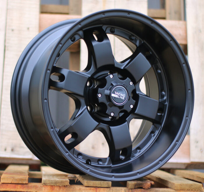 R16x8 5X114.3 ET M10 83.1 BK749 Black Half Matt (BLHM) For 4X4 (K2)