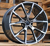 R17x7.5 5X120 ET 40 72.6 B5601 (D1740) Black Polished (MB) For BMW (Z4)