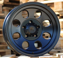 Indlæs billede til gallerivisning R16x8 6X139.7 ET 0 110.1 BY997 Black Half Matt+Polished Lip (BLHMPL) For 4X4 (P)
