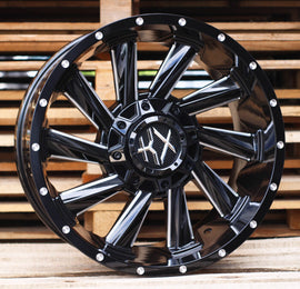 R18x9 6X139.7 ET 0 110.1 B1323 Black (BL) For 4X4 (Z1) (Black+Milling)