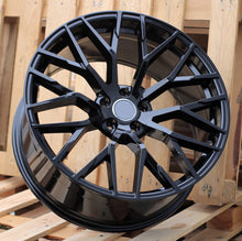 Indlæs billede til gallerivisning R21x9.5 5X112 ET 31 66.5 B5710 Black (BL) For AUD (P+K4)