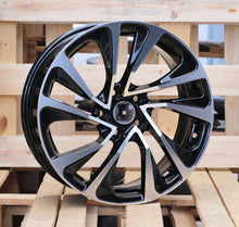 Indlæs billede til gallerivisning R17x7 4X108 ET 25 65.1 E1011 (FR387) Black Polished (MB) For CITRO (R)