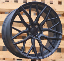 Indlæs billede til gallerivisning R21x9 5X112 ET 30 66.6 HX038 Black Half Matt (BLHM) For HAXER (K2+K4+P2) (Rear+Front)