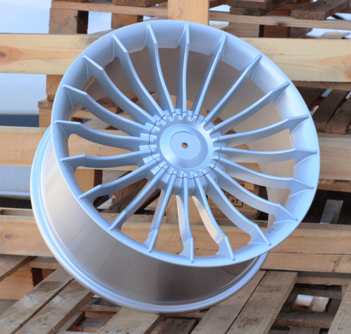 R17x8 5X120 ET 34 72.6 BK273 (BY1023) Silver Shining (SS) For BMW (Z1)