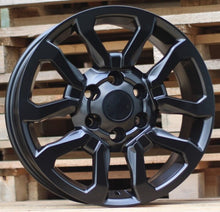 Indlæs billede til gallerivisning R18x7.5 6X139.7 ET 25 106 B1623 Black Half Matt (BLHM) For TOYOT (Z2) (4×4)