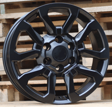 Indlæs billede til gallerivisning R17x7.5 6X139.7 ET 30 106 B1623 (BK5901) Black Half Matt (BLHM) For TOYOT (P)