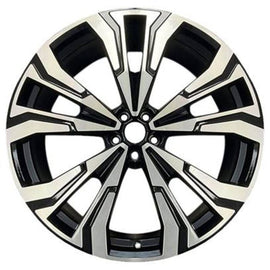 R22x10.5 5X112 ET 43 66.6 FBX307 Black Polished (MB) For BMW (Z5) (HYBRID FORGED New X7 Rear+Front)