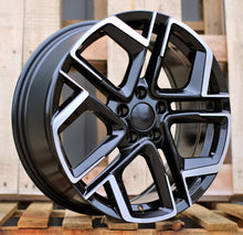 Indlæs billede til gallerivisning R20x8.5 5X112 ET 38 57.1 Y1243 (IN5667) Black Polished (MB) For VW (K8) (NEW Model)